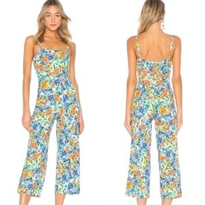 Privacy Please Hydrangea Jumpsuit in Michelle Floral Size Medium